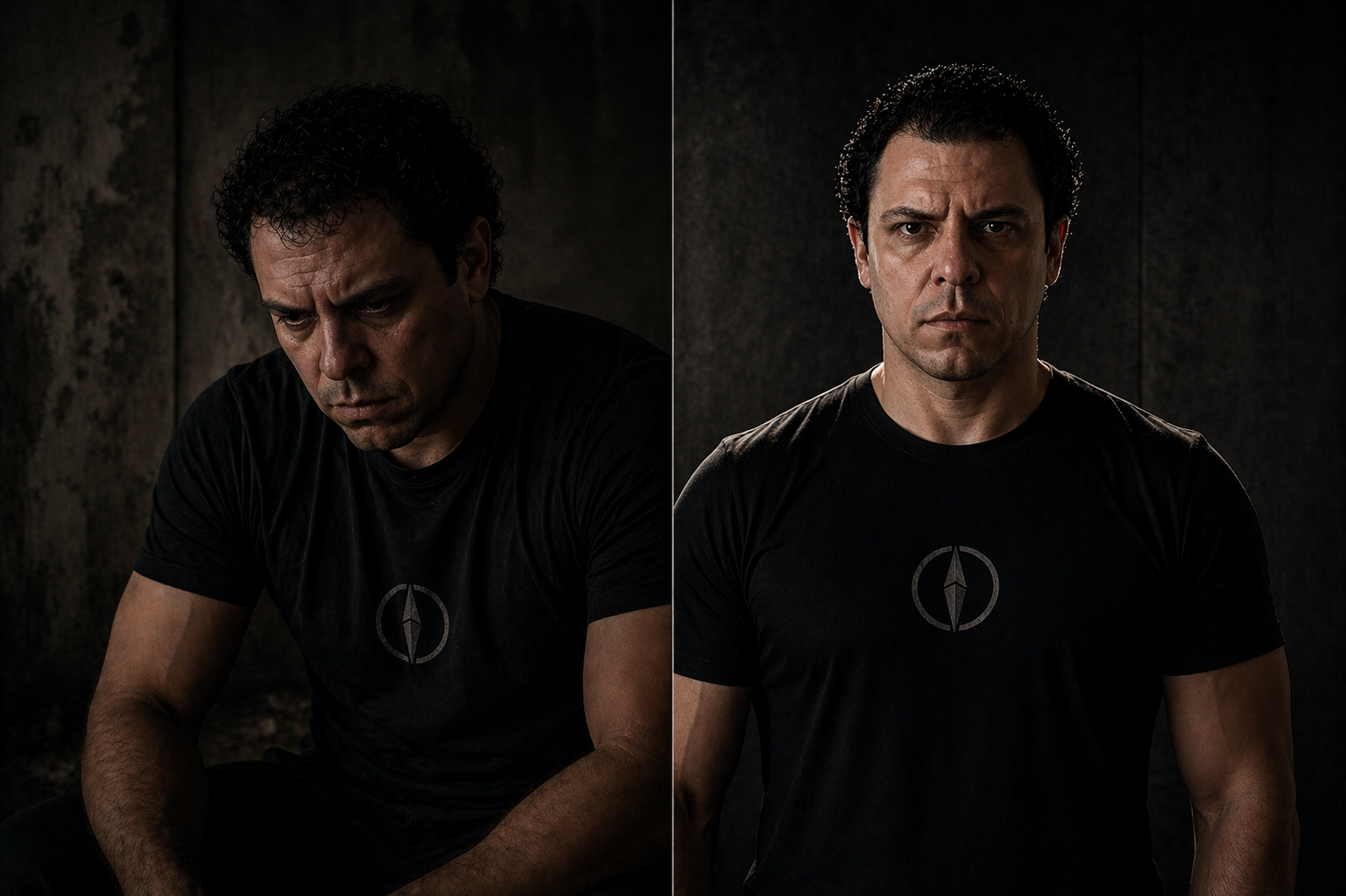 Antes e depois da travessia